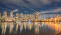 City night views-yaletown Vancouver