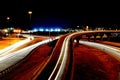 City nights in Lubbock tx Royalty Free Stock Photo