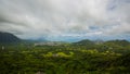 View at Nuuanu Pali Lookout Royalty Free Stock Photo
