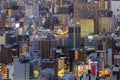 City office building night view Royalty Free Stock Photo