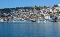 The city Ohrid at the Ohrid Lake