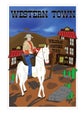 Western Town and the Cowboy