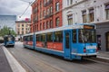 The city of Oslo has an extensive transportation infrastructure system Royalty Free Stock Photo