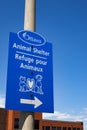 City of Ottawa Animal Shelter sign Royalty Free Stock Photo