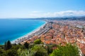 City overview of Nice, France Royalty Free Stock Photo