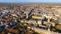 City of Oxford and Christ Church University - aerial view - BRIGHTON, ENGLAND, DECEMBER 29, 2019