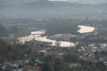 City panorama of maribor in slovenia
