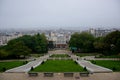 City of Paris seen from the top of Montmatre Royalty Free Stock Photo