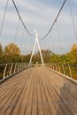 City park on an autumn morning