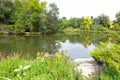 City Park in Boise, Idaho Royalty Free Stock Photo