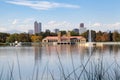 City Park Denver Colorado view Royalty Free Stock Photo