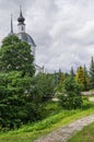 City Park in the Russian city of Obninsk of the Kaluga region.