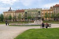 City park in Zagreb