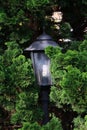 a lantern in the park, Royalty Free Stock Photo