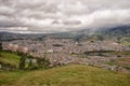 The city of Pasto Royalty Free Stock Photo
