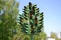 City Penza.Traffic light.