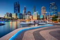 City of Perth. Royalty Free Stock Photo