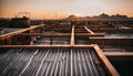 City of Phoenix Rooftop Perspectives at Sunset