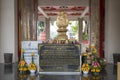 City Pillar Shrine or San Lak Mueang of Kanchanaburi city