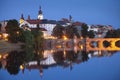 City of Pisek. Royalty Free Stock Photo