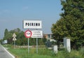 City of Poirino sign