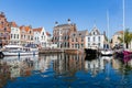 City port in Goes Zelland The Netehrlands Royalty Free Stock Photo