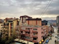 City of Pristina in Kosovo 24.3.2016