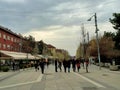 City of Pristina in Kosovo 24.3.2016