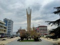 City of Pristina in Kosovo 24.3.2016