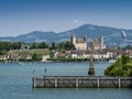 City of Rapperswil in Switzerland Royalty Free Stock Photo