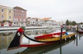 City reflections in the river,Aveiro Portugal Royalty Free Stock Photo