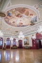 City Riga, Latvia. 14-17 century architectural monument, located in Old Riga. The interior of the house Royalty Free Stock Photo