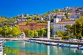 City of Rijeka Delta and trsat view Royalty Free Stock Photo