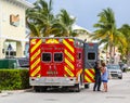 City of Riviera Beach Fire Rescue ambulance