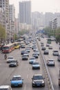 City road in Wuhan