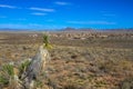 Long view of City of Rocks State Park near Silver City, New Mexico Royalty Free Stock Photo