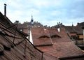 City rooftops Royalty Free Stock Photo