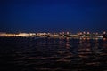 City Of Saint Petersburg. Russia. Urban night landscape. Royalty Free Stock Photo