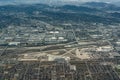 City of San Bernardino, California in San Bernardino Valley with San Bernardino International Airport SBD