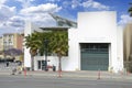 Bayside Fire Station no.2 building on Pacific Hwy in San Diego, CA Royalty Free Stock Photo