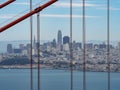 The City of San Francisco, California, USA: Downtown Skyline Royalty Free Stock Photo