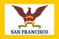 City of San Francisco flag, California, United States