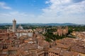 City scape roofs churches Siena, Tuscany, Toscana, Italy, Italia Royalty Free Stock Photo