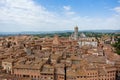 City scape roofs Siena, Tuscany, Toscana, Italy, Italia Royalty Free Stock Photo