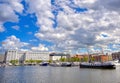 Port of Antwerp in Antwerp, Belgium Royalty Free Stock Photo