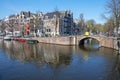 City scenic from Amsterdam in Netherlands