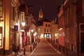 City scenic from Utrecht in the Netherlands with the Dom tower