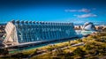 City of Sciences in Valencia Spain from an aerial view Royalty Free Stock Photo