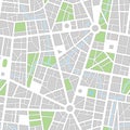 City seamless vector wallpaper