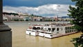 The city and seascape panoramic view,the architectural details,the Tuna river